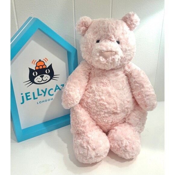 Jellycat Leola Bear  [Large]  Bartholomew Pink version - Picture 2 of 8